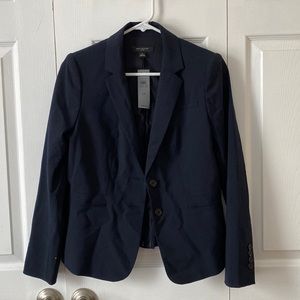 Ann Taylor navy blue women’s long sleeve blazer
